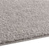 Kurzflor Teppich Designer | Flauschiger Flachflor fürs Wohnzimmer, Esszimmer, Schlafzimmer oder Kinderzimmer | Grau